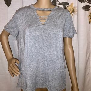 Jennifer Lopez strapped front blouse